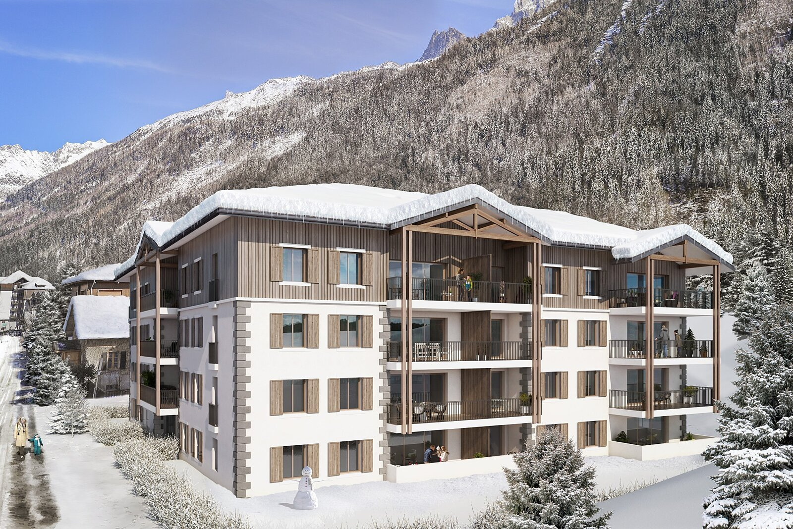 Vente Appartement Neuf, 3 Chambres, 107m² , Chamonix Centre | Alps Property